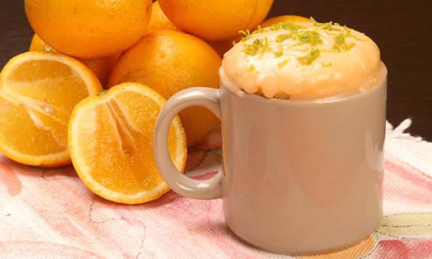 Bolo de Caneca de Laranja