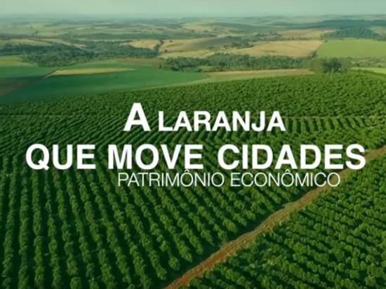 A laranja move cidades!